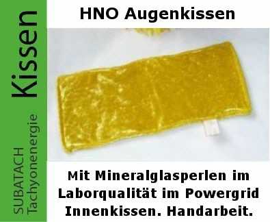 SUBATACH Tachyonenergie HNO Augenkissen