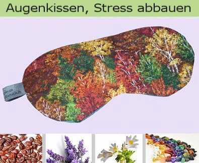 Lavendel Yoga Augenkissen, Edelstein, Augentrost