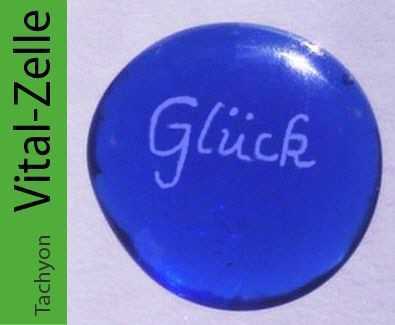 Tachyon Vital Zelle "Glück", blau